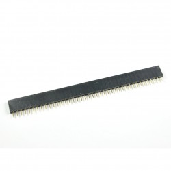 40 Pin 2.54mm Pitch Female Straight Pin Header Socket Single Row 