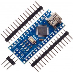 Nano V3.0  Arduino Compatible, Mini USB, 5V 16MHz, CH340G Controller