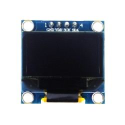 Monochrome 0.96" Blue IIC I2C 128x64 OLED Display